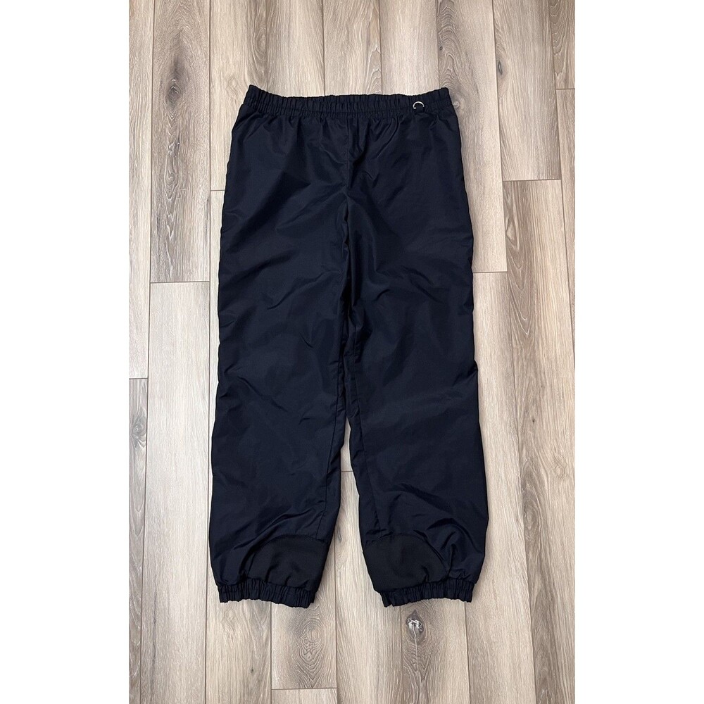 Columbia Shell Snow/Hiking Pants Mens L Black Insulated Ski Vintage 100% Nylon